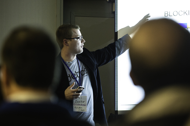 Cal presenting at #1devday.